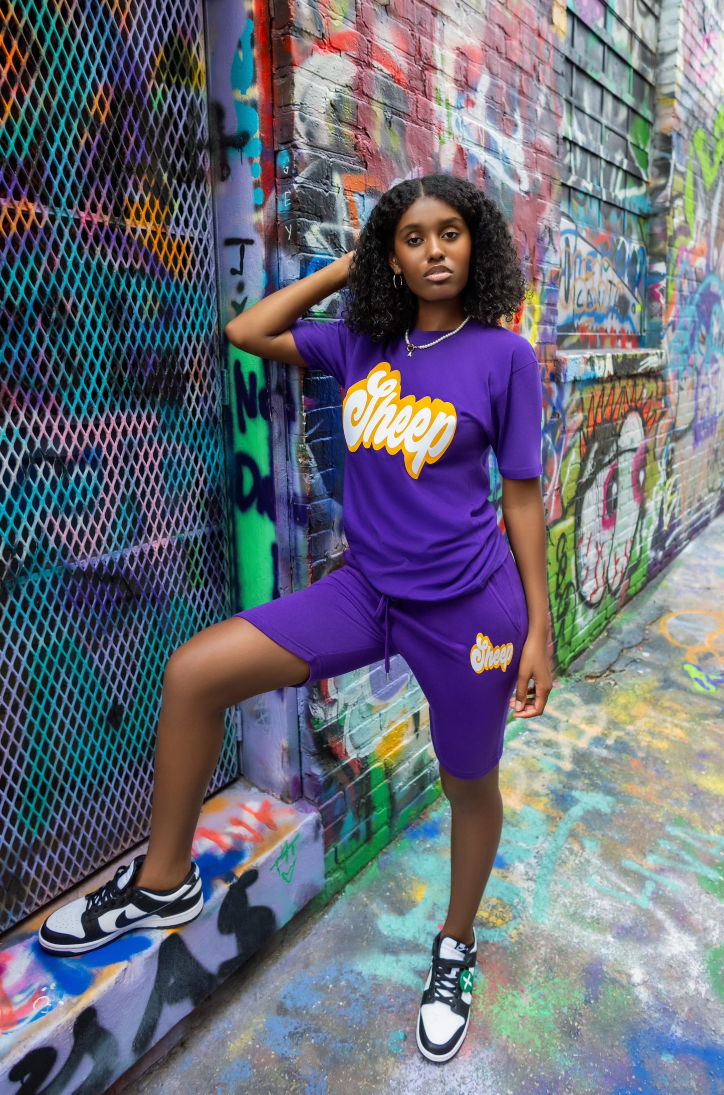 Sheep Short Set Lakers
