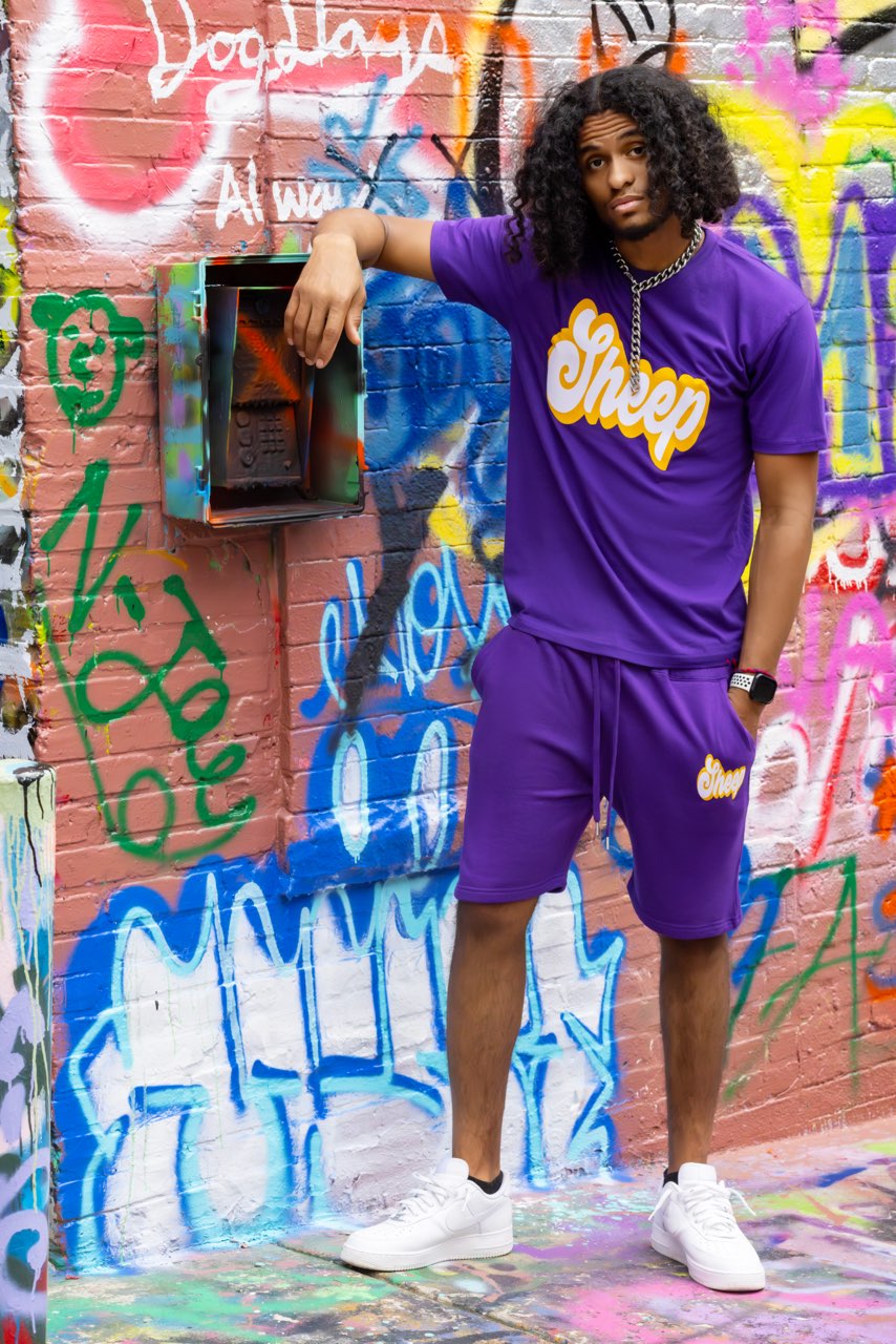 Sheep Short Set Lakers