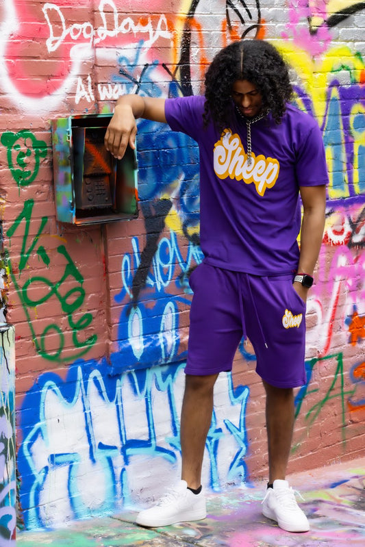 Sheep Short Set Lakers