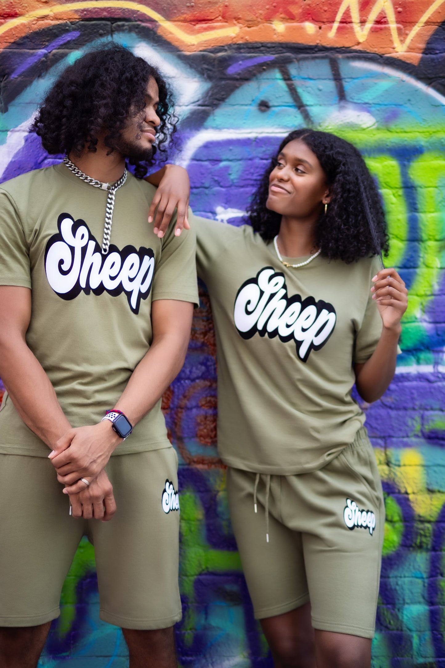 Sheep Short Set Green