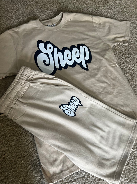 Sheep Short-Set Cream